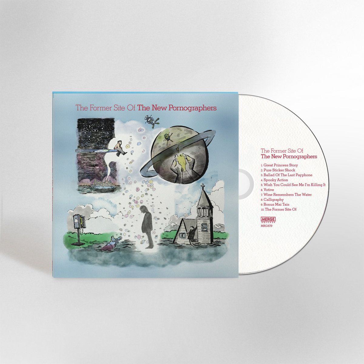 Pre-Order 27/03/26 - New Pornographers, The: The Former Site Of (CD)