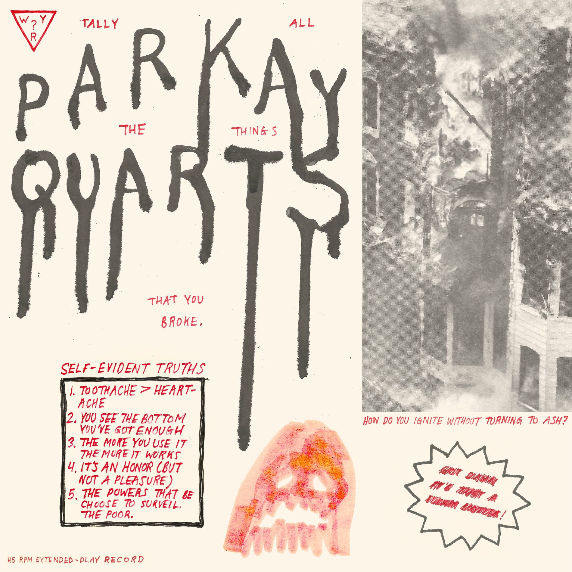 Parquet Courts: Tally All The Things You Broke (Vinyl EP)