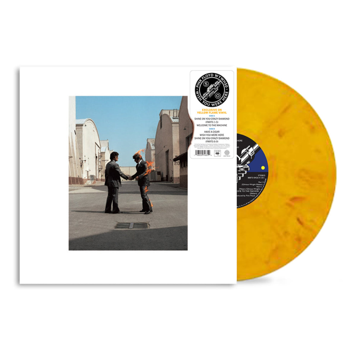 Pre-Order 12/12/25 - Pink Floyd: Wish You Were Here - 50th Anniversary Edition (Coloured Vinyl LP)