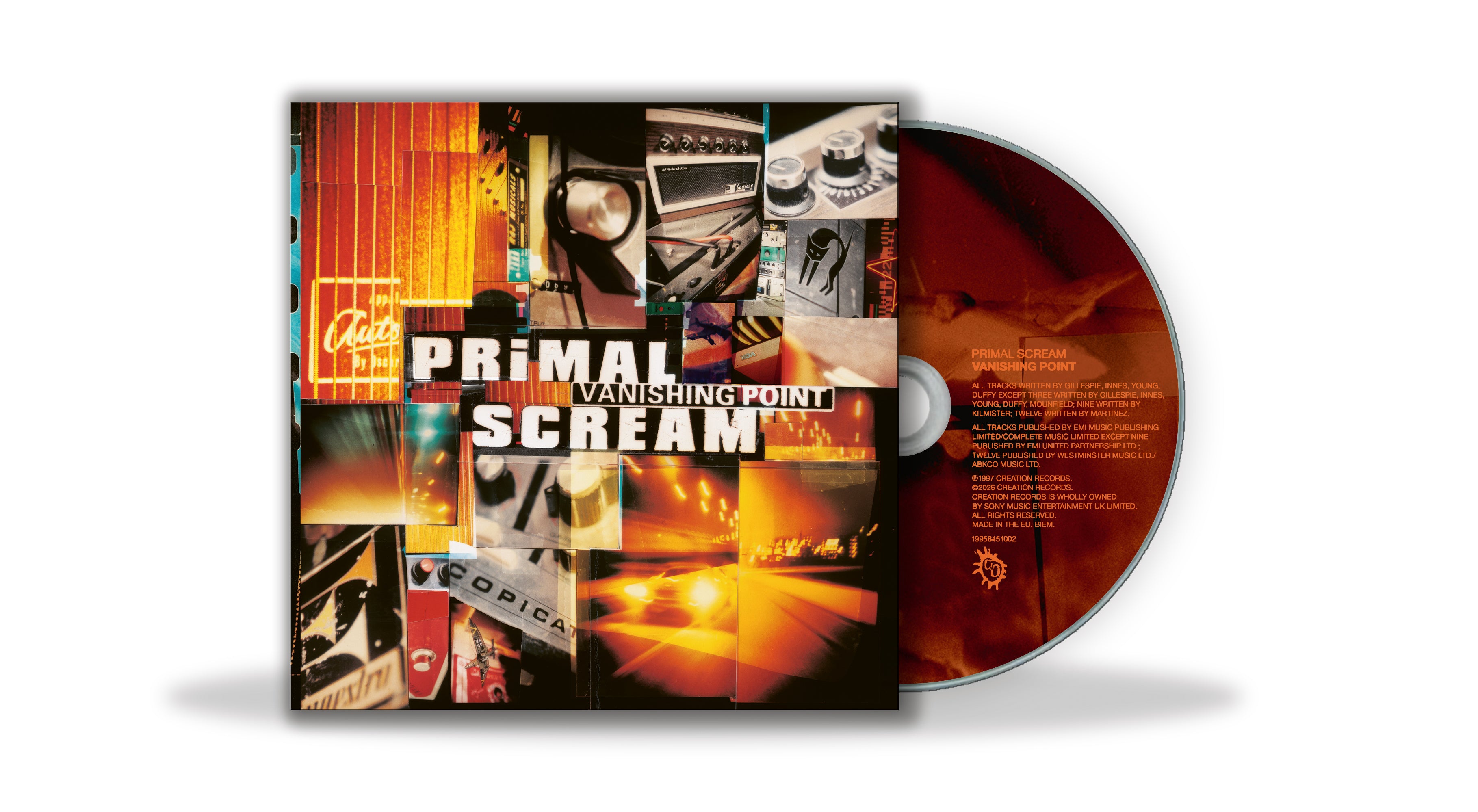 Pre-Order 07/08/26 - Primal Scream: Vanishing Point (CD)