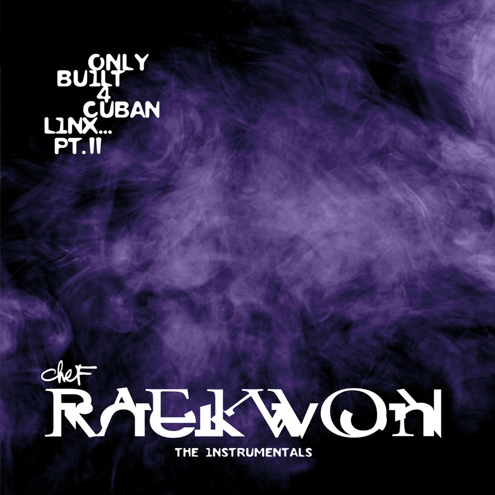 Pre-Order 27/03/26 - Raekwon: Only Built 4 Cuban Linx... Pt. II - The Instrumentals - Shaolin Noir Edition (CD)