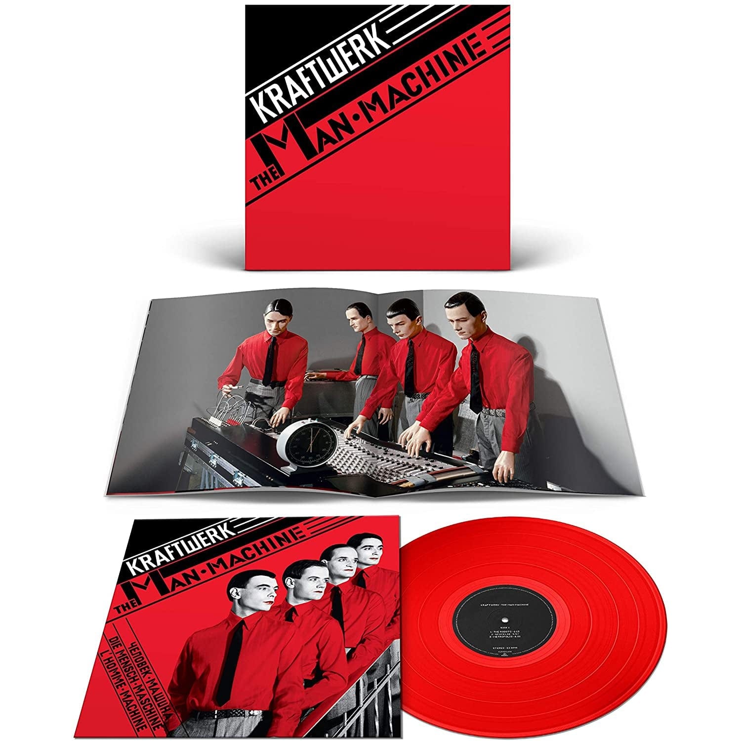 Kraftwerk: The Man•Machine (Coloured Vinyl LP)
