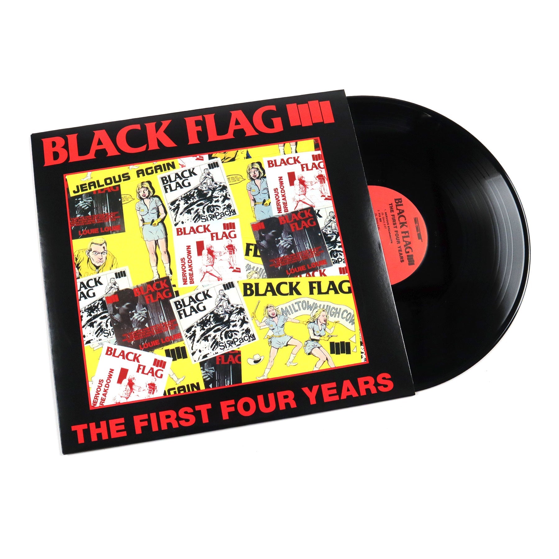 Black Flag: The First Four Years (Vinyl LP)