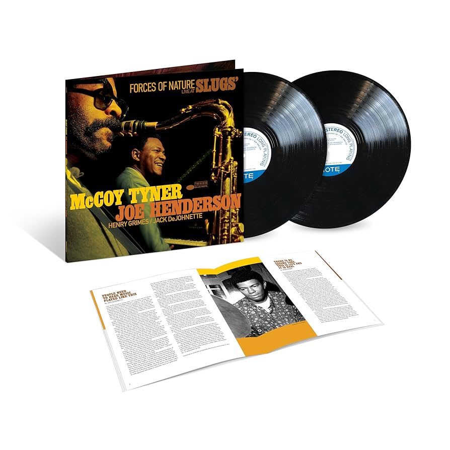 Tyner, McCoy & Joe Henderson: Forces Of Nature - Live At Slugs' (Vinyl 2xLP)