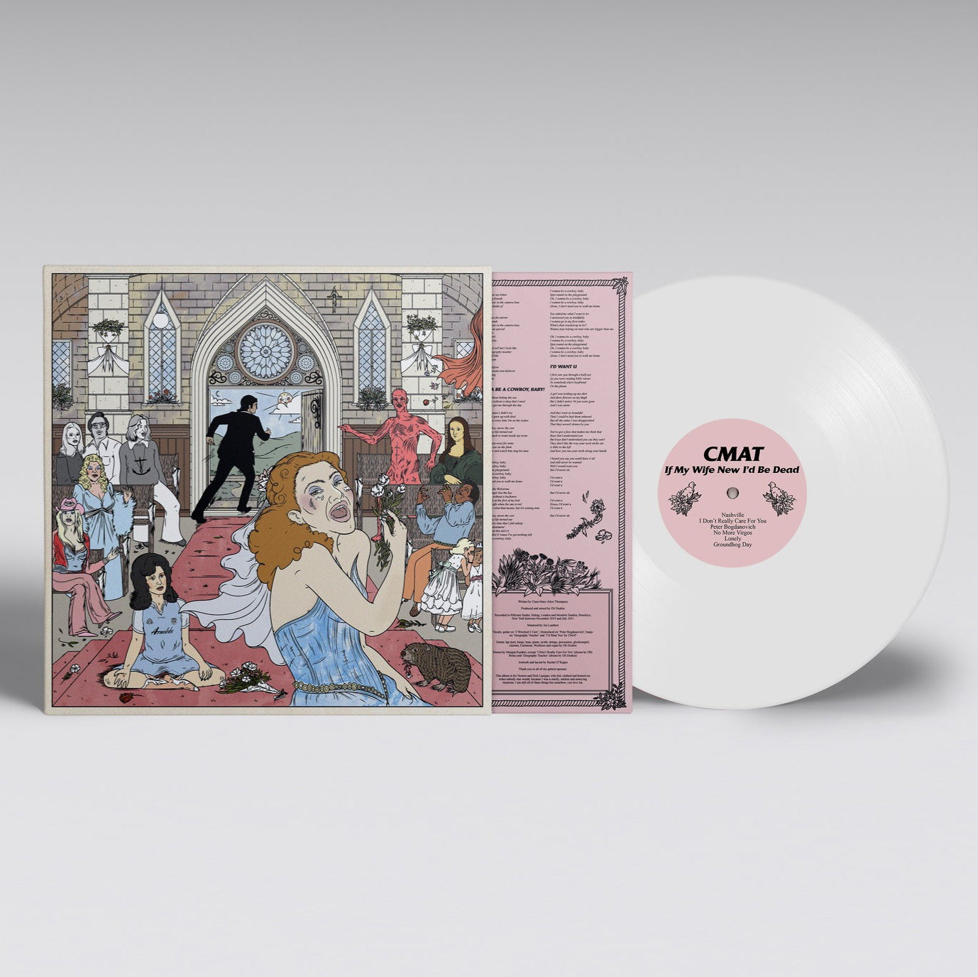 CMAT: If My Wife New I’d Be Dead - White (Coloured Vinyl LP)