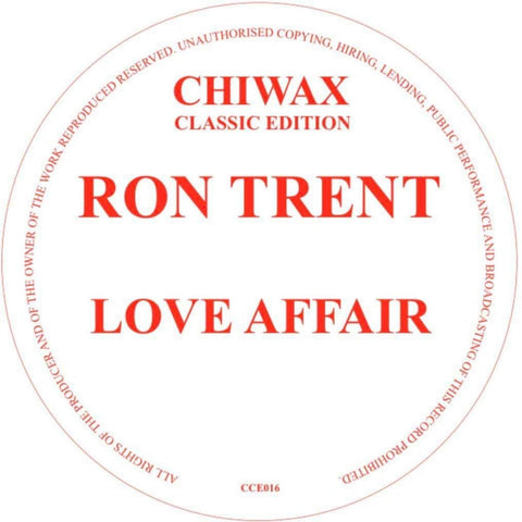 Trent, Ron: Love Affair (Vinyl 12")