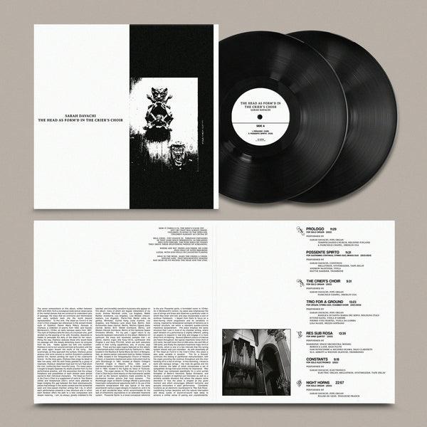 Davachi, Sarah: The Head As Form’d In The Crier’s Choir (Vinyl 2xLP)