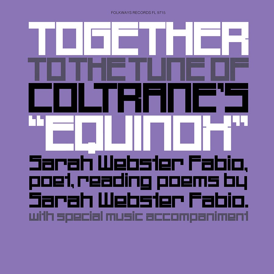 Webster Fabio, Sarah: Together To The Tune Of Coltrane's "Equinox" (Vinyl LP)