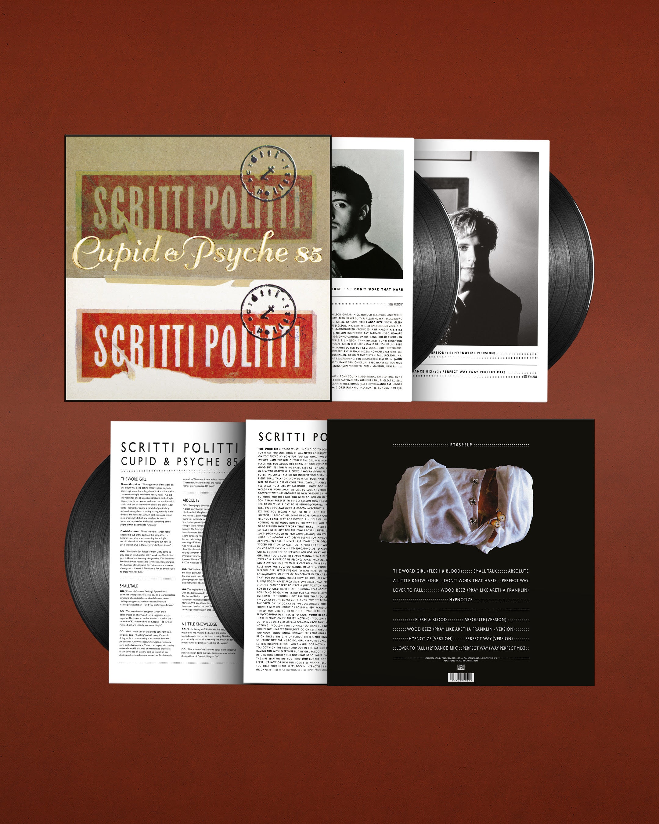 Pre-Order 10/07/26 - Scritti Politti: Cupid & Psyche 85 - Deluxe Edition (Vinyl 2xLP)