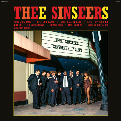 Thee Sinseers: Sinseerly Yours (Coloured Vinyl LP)