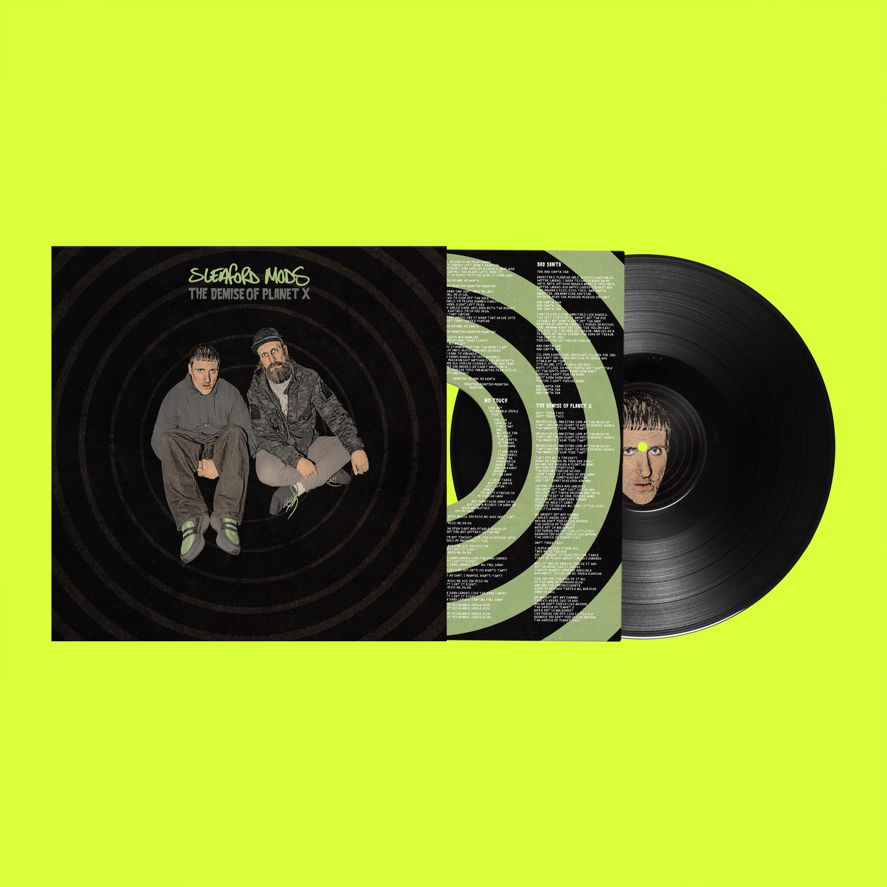 Pre-Order 16/01/26 - Sleaford Mods: The Demise Of Planet X (Vinyl LP)