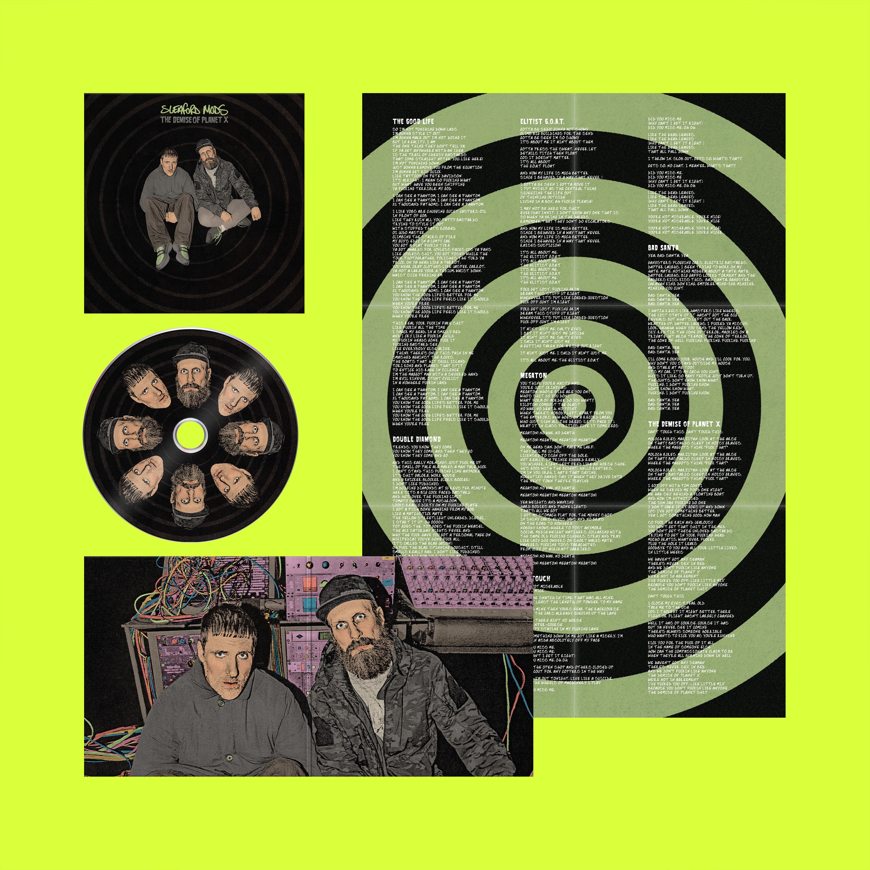 Pre-Order 16/01/26 - Sleaford Mods: The Demise Of Planet X (CD)