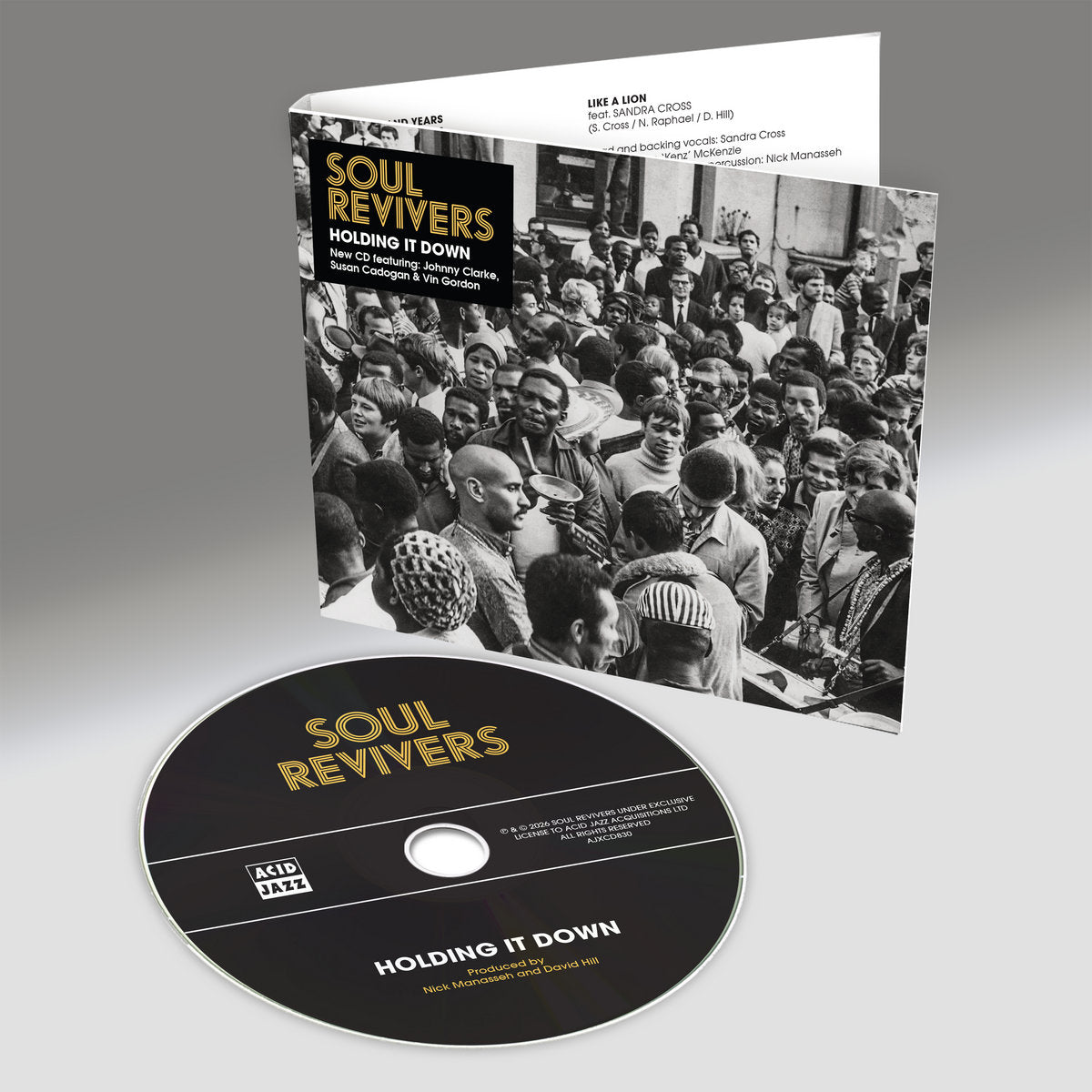 Pre-Order 28/08/26 - Soul Revivers: Holding It Down (CD)