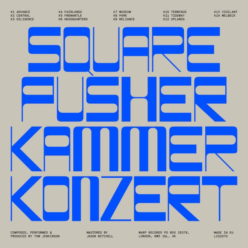 Pre-Order 10/04/26 - Squarepusher: Kammerkonzert (Vinyl 2xLP)