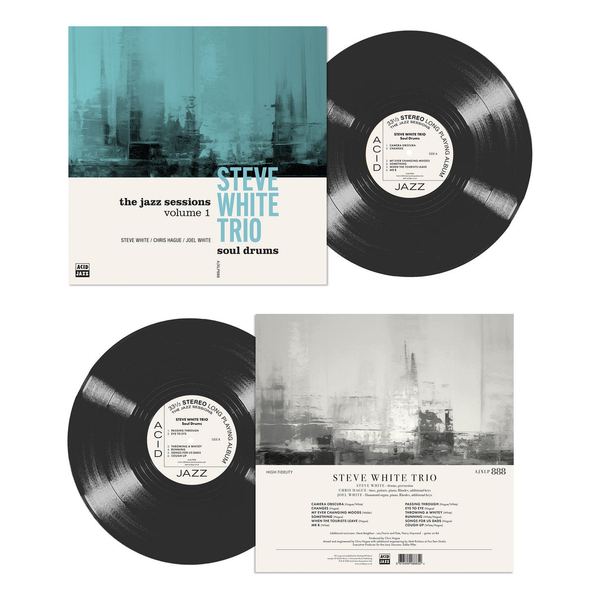 Steve White Trio: Soul Drums (Vinyl LP)