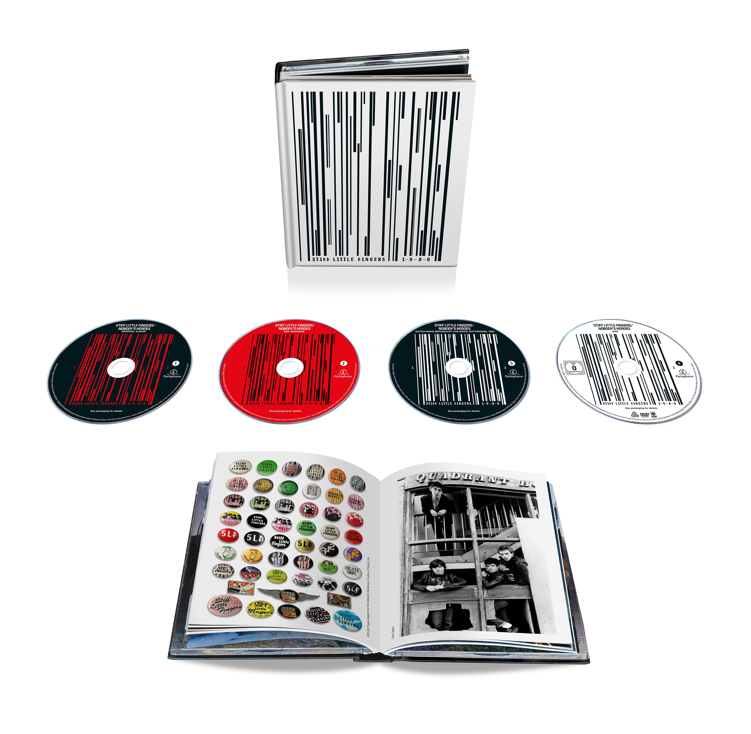 Pre-Order 11/09/26 - Stiff Little Fingers: Nobody's Heroes (3xCD + DVD)