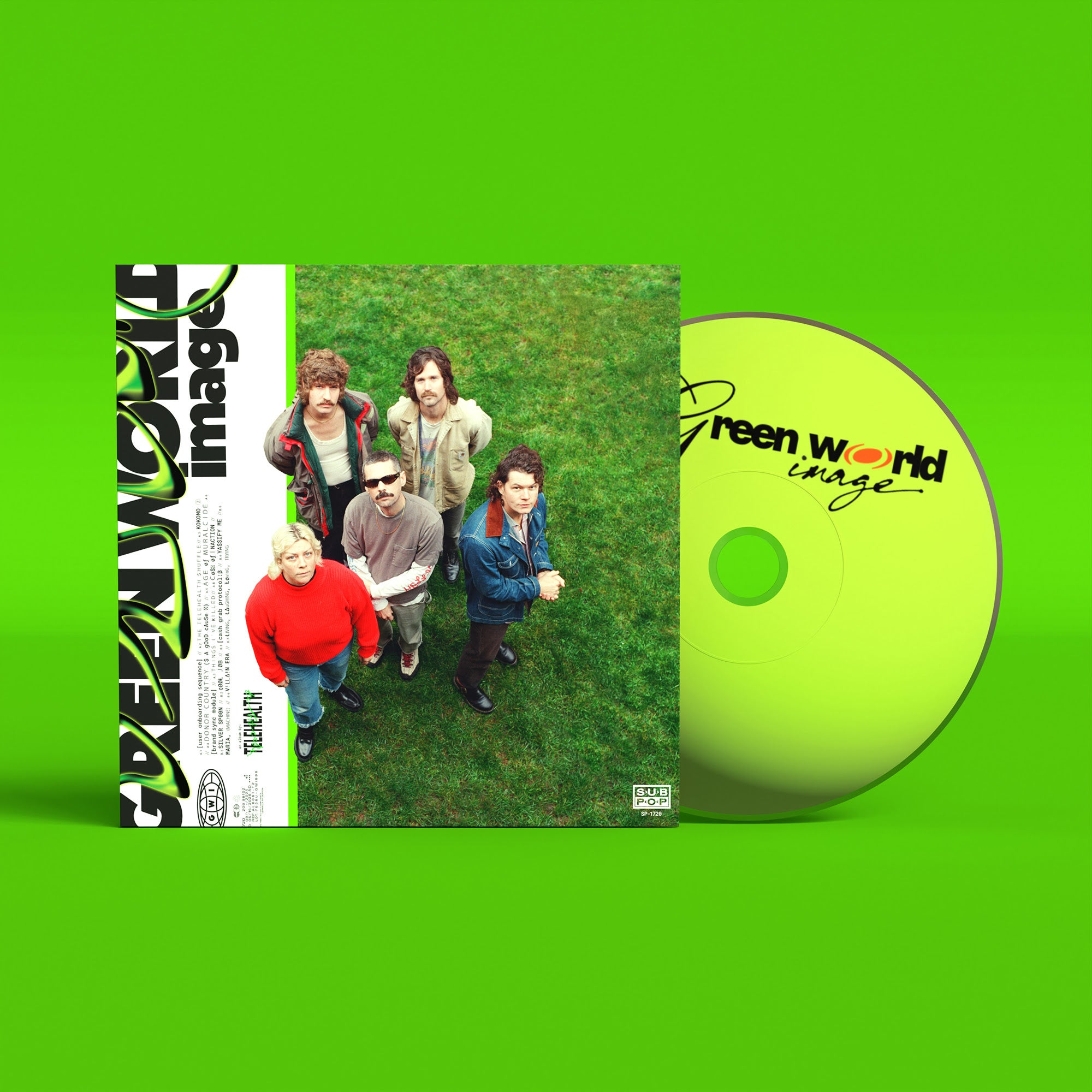 Pre-Order 15/05/26 - Telehealth: Green World Image (CD)