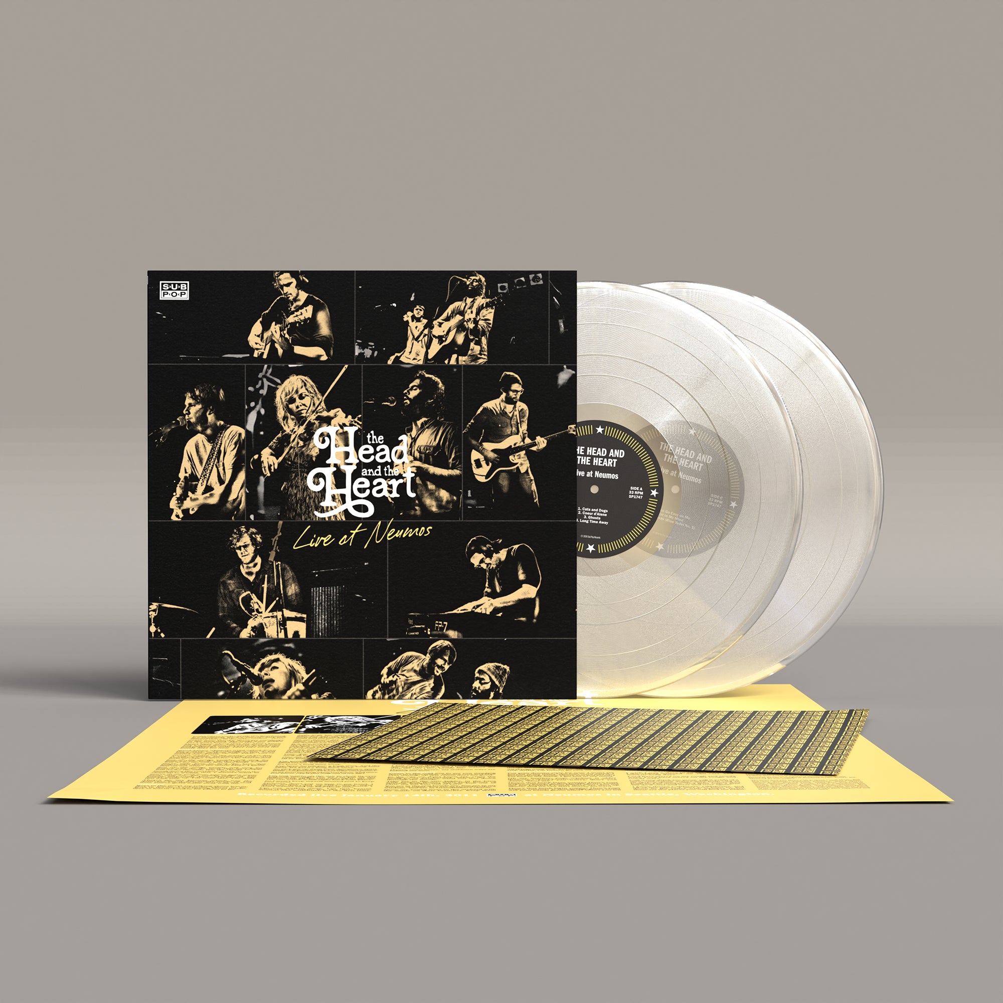 Pre-Order 24/07/26 - The Head And The Heart: Live At Neumos (2011) (Coloured Vinyl 2xLP)