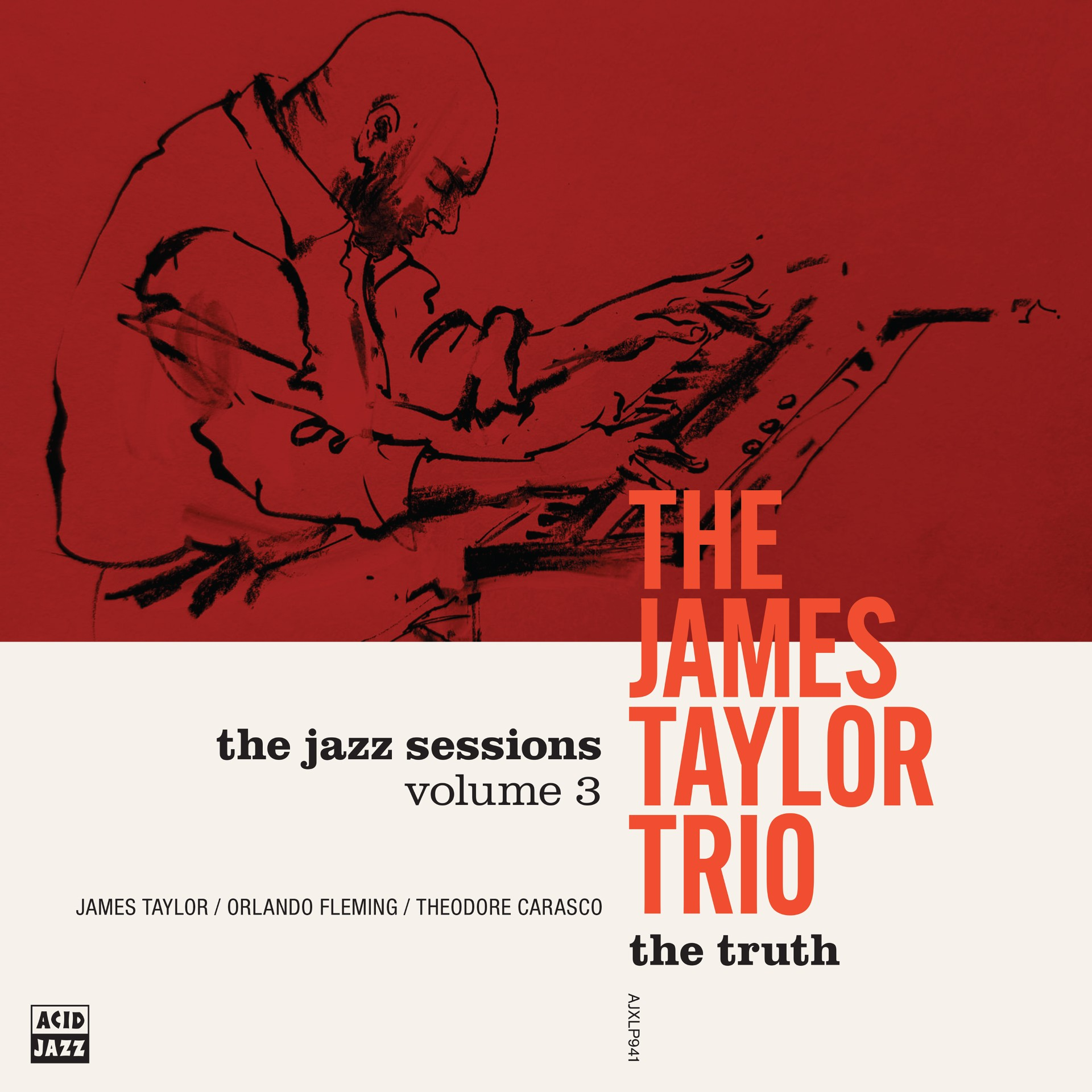 Pre-Order 18/09/26 - James Taylor Trio, The: The Truth (Vinyl LP)