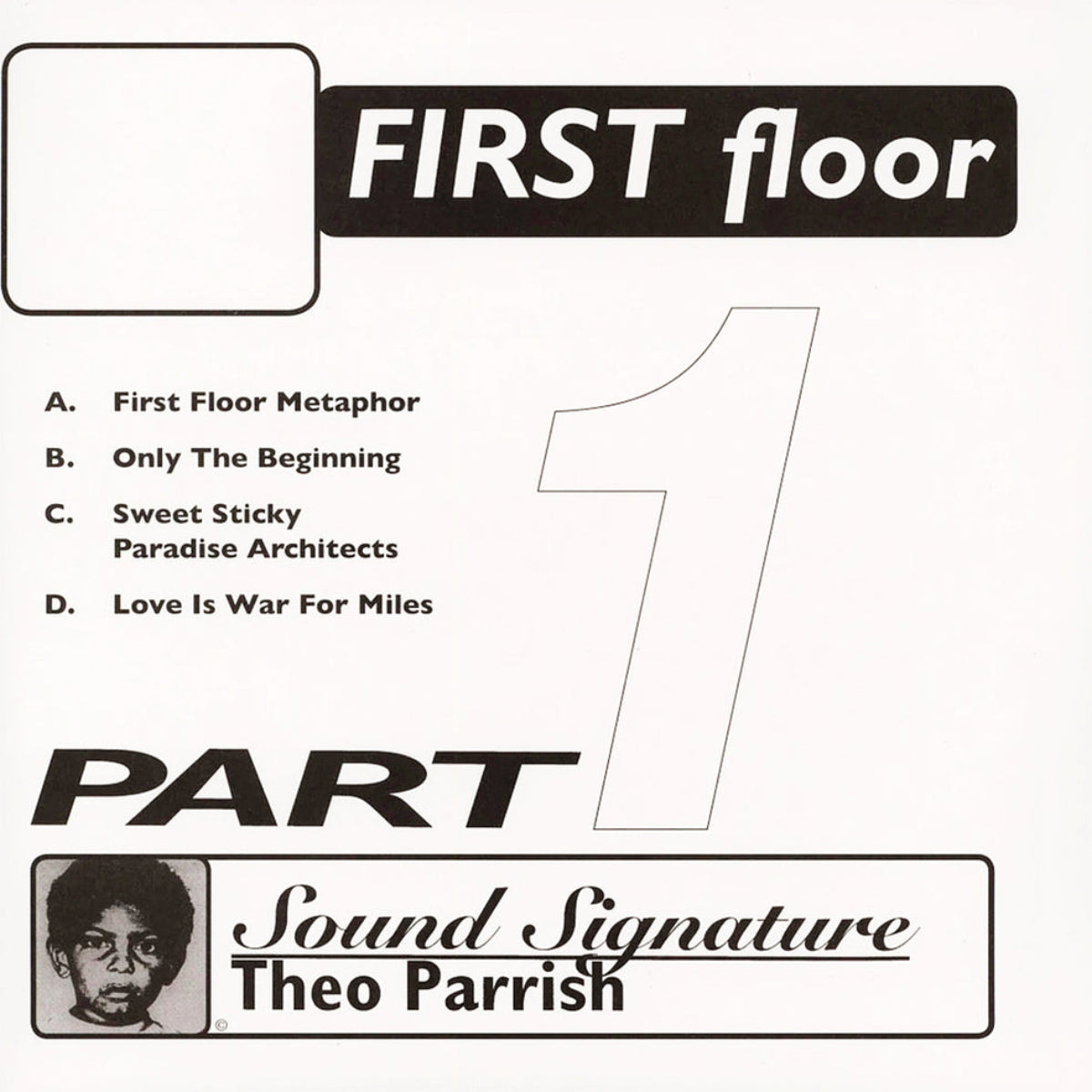 Parrish, Theo: First Floor Part 1 (Coloured Vinyl 2xLP)