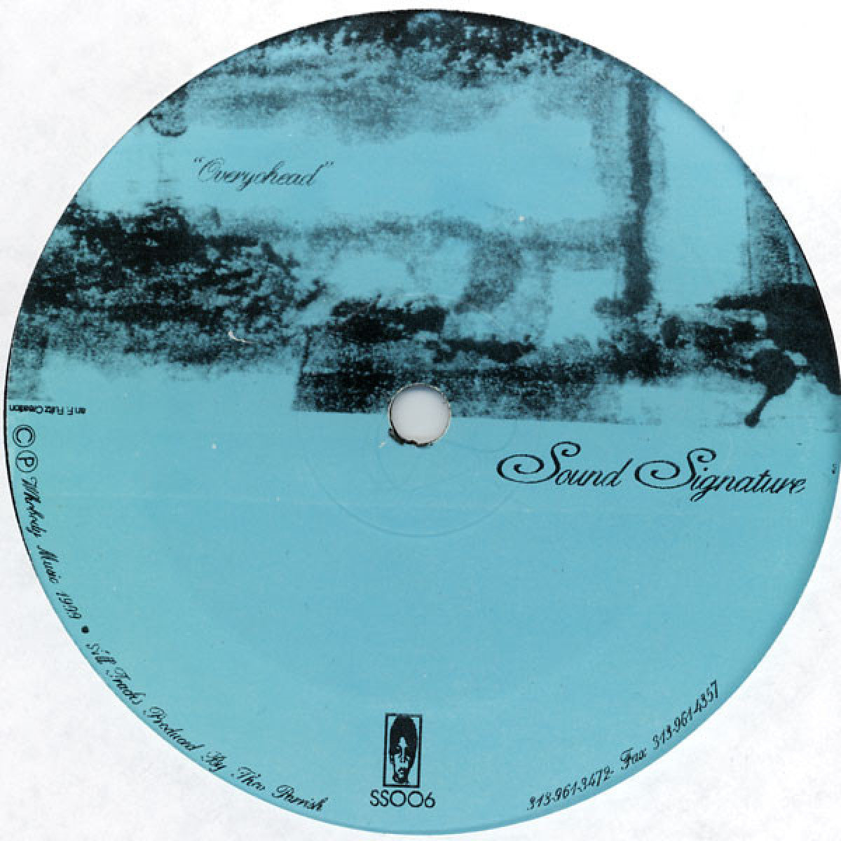 Parrish, Theo: Overyohead (Vinyl 12")