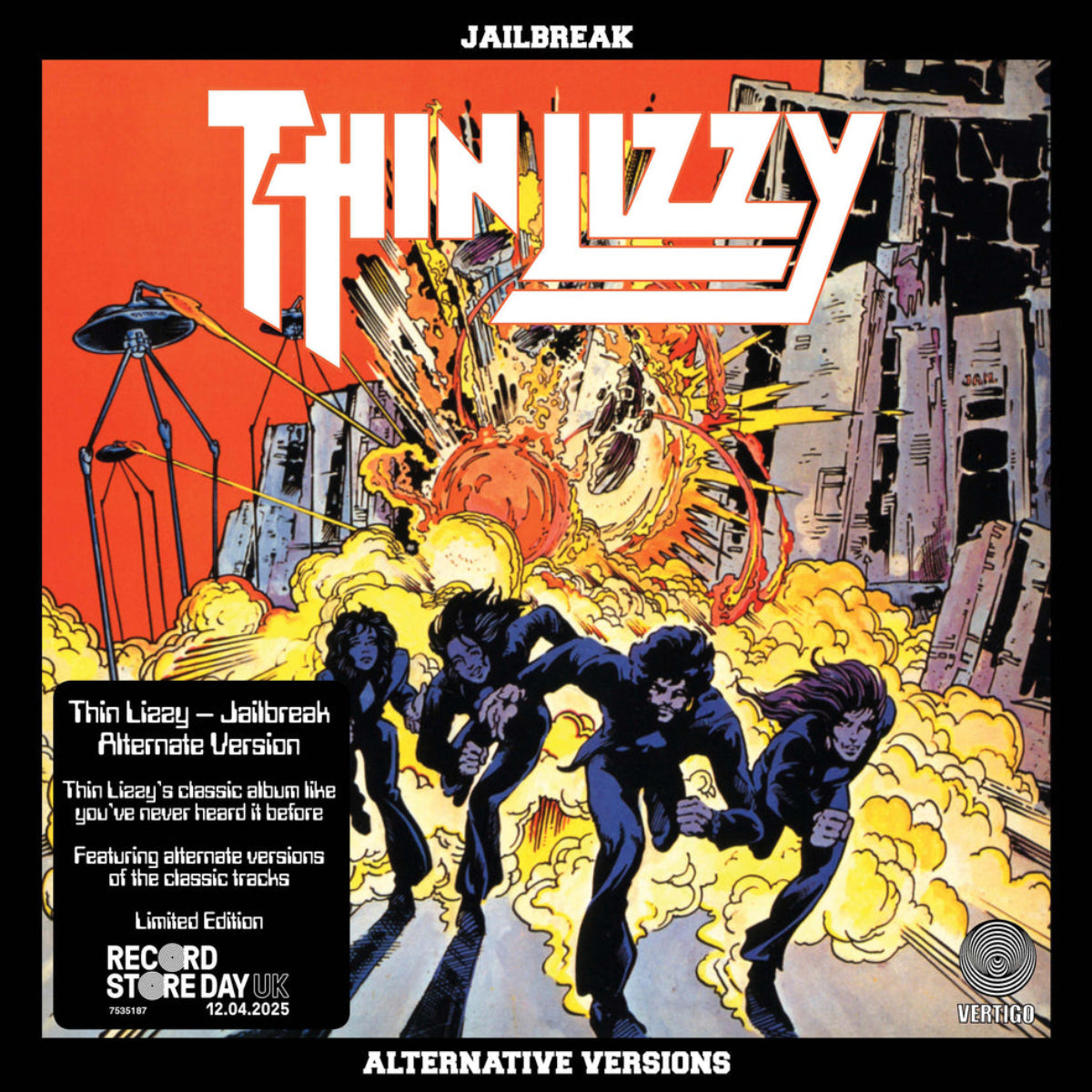 Thin Lizzy: Jailbreak - Alternate (Vinyl LP) | Freebird Records