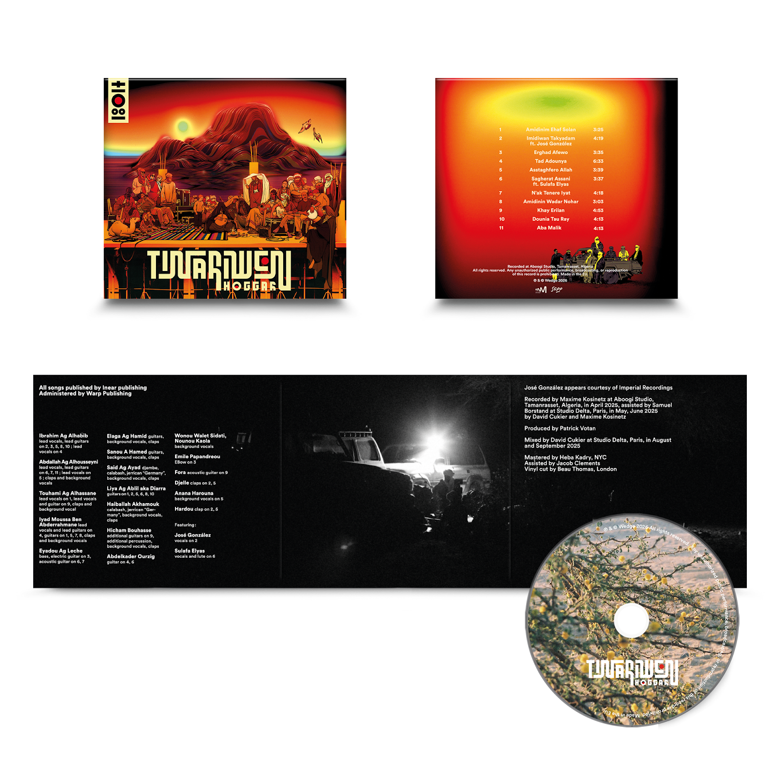 Pre-Order 13/03/26 - Tinariwen: Hoggar (CD)