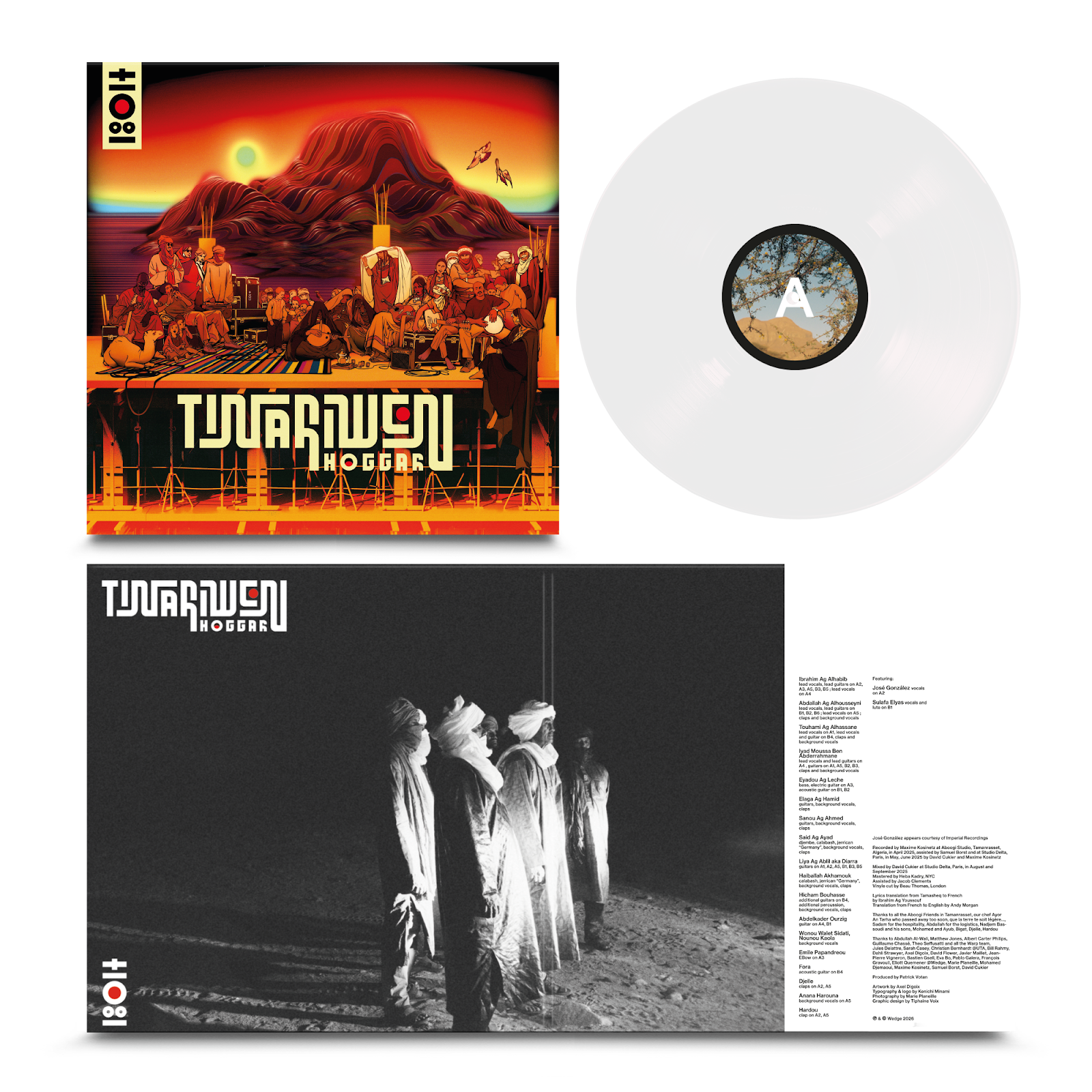 Pre-Order 13/03/26 - Tinariwen: Hoggar (Coloured Vinyl LP)