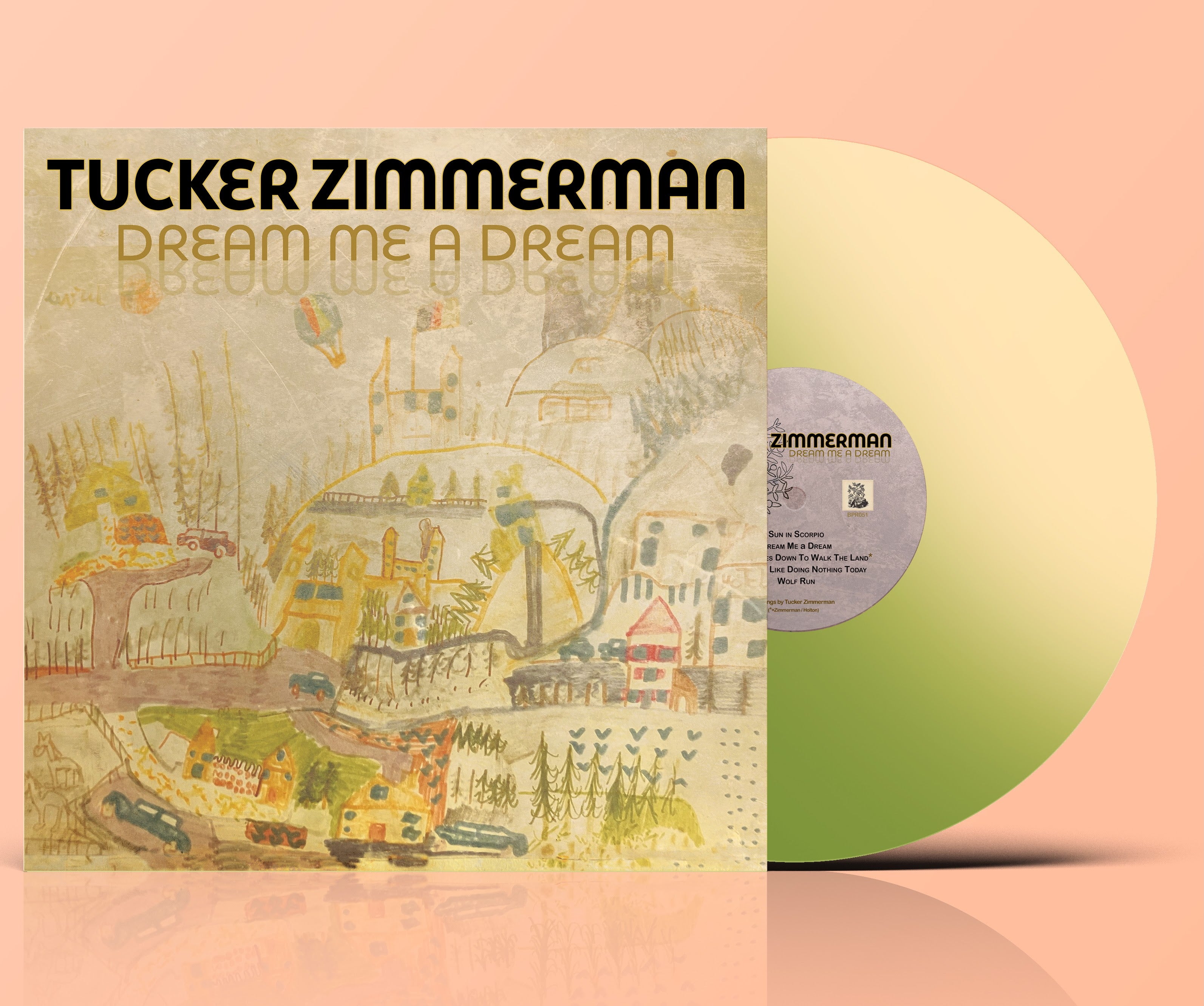 Pre-Order 19/06/26 - Zimmerman, Tucker: Dream Me A Dream (Coloured Vinyl LP)