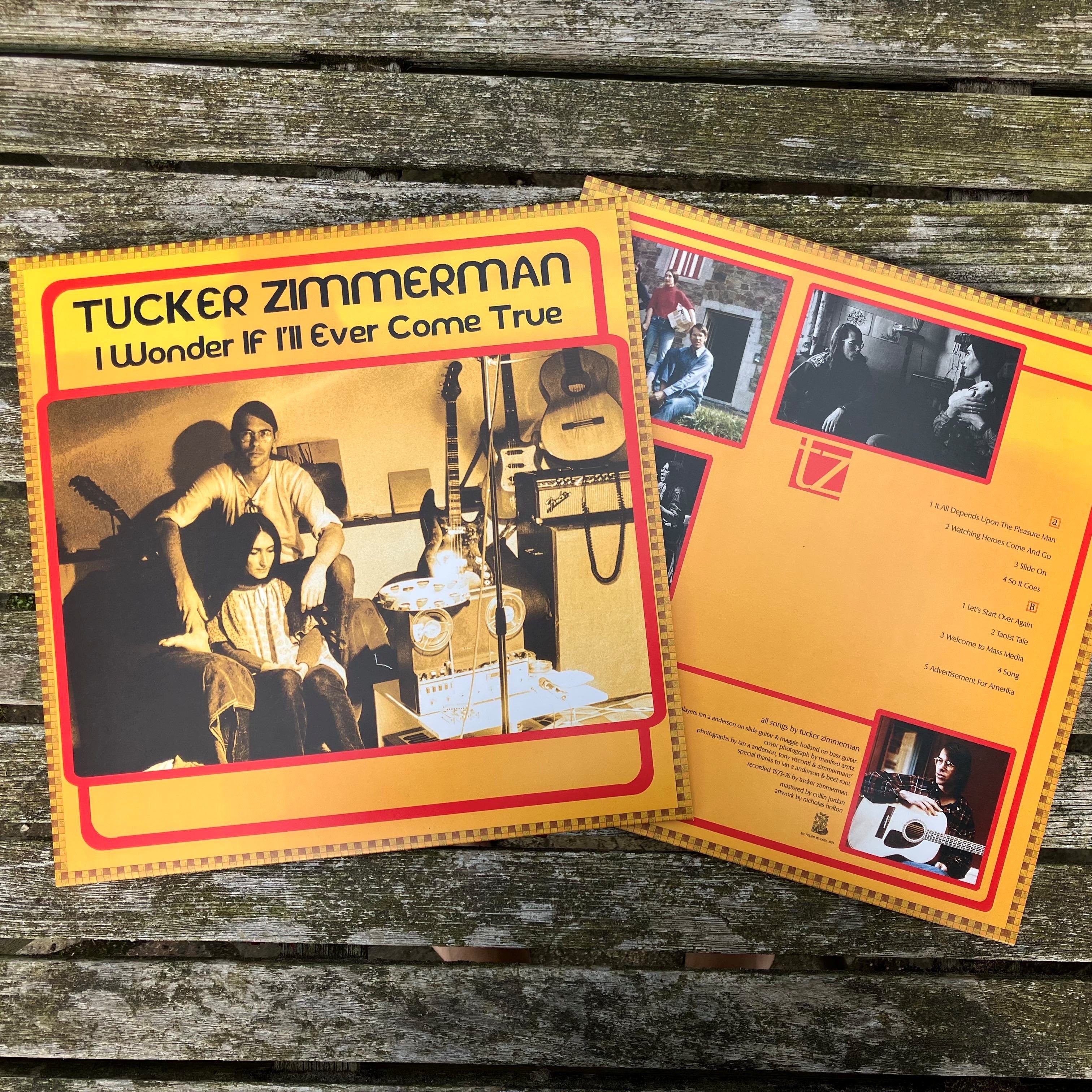 Pre-Order 10/04/26 - Zimmerman, Tucker: I Wonder If I’ll Ever Come True (Coloured Vinyl LP)