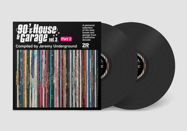 Various Artists: 90's House & Garage Vol.3 Pt. II - Compiled by Jeremy Underground (Vinyl 2x12")