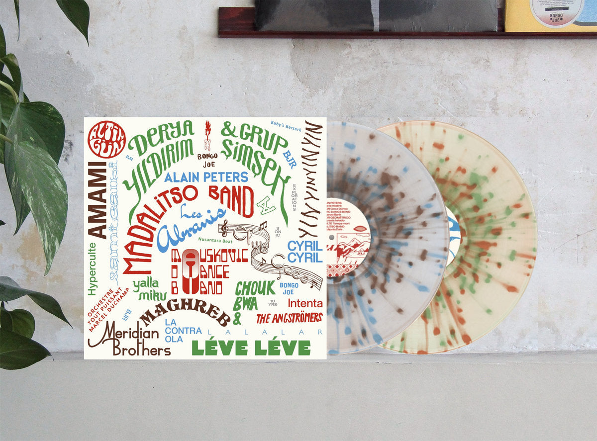 Various Artists: 2015-2025 - Les Disques Bongo Joe - 10 Years Of Sonic Explorations (Coloured Vinyl 2xLP)