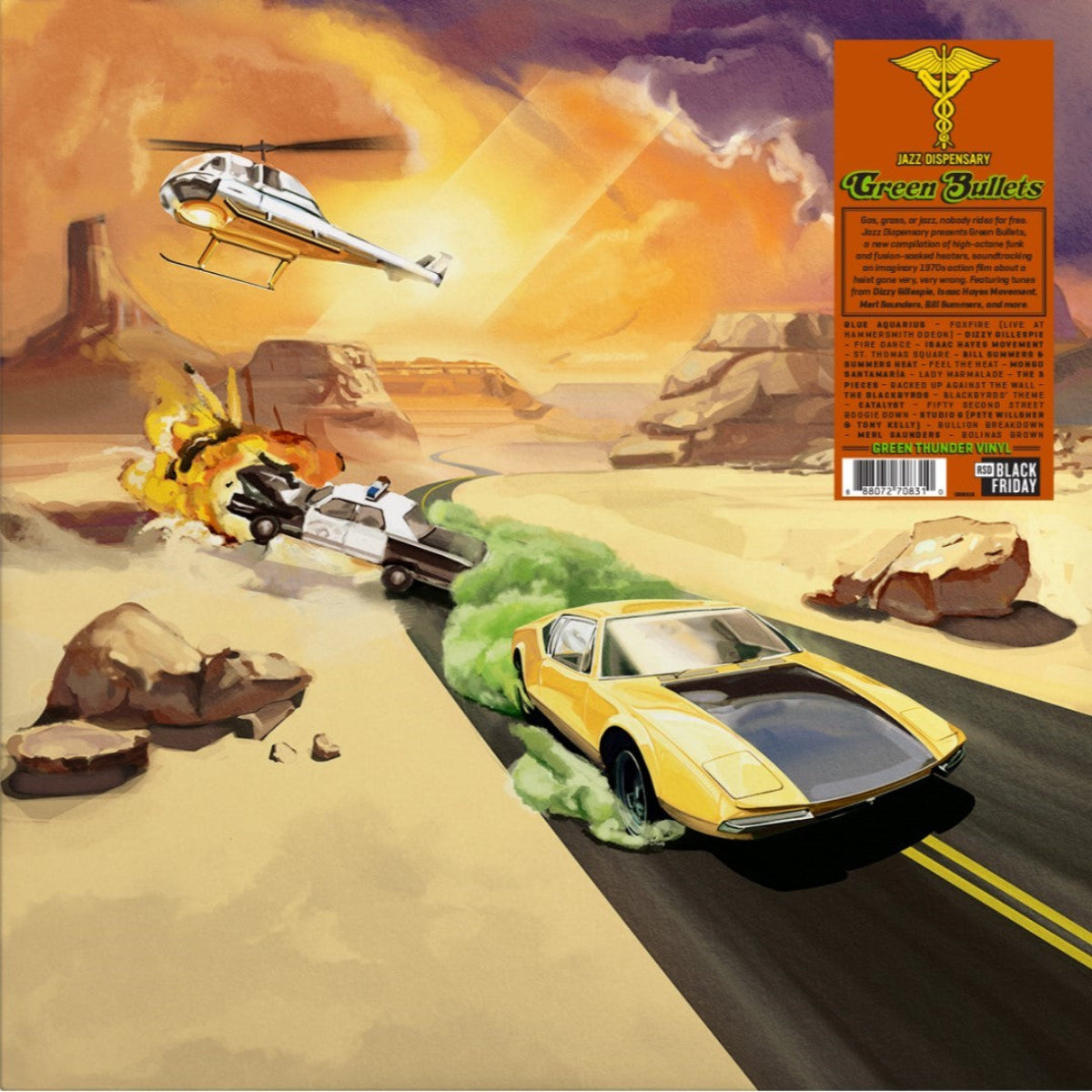 Various Artists: Jazz Dispensary - Green Bullets (Coloured Vinyl LP)