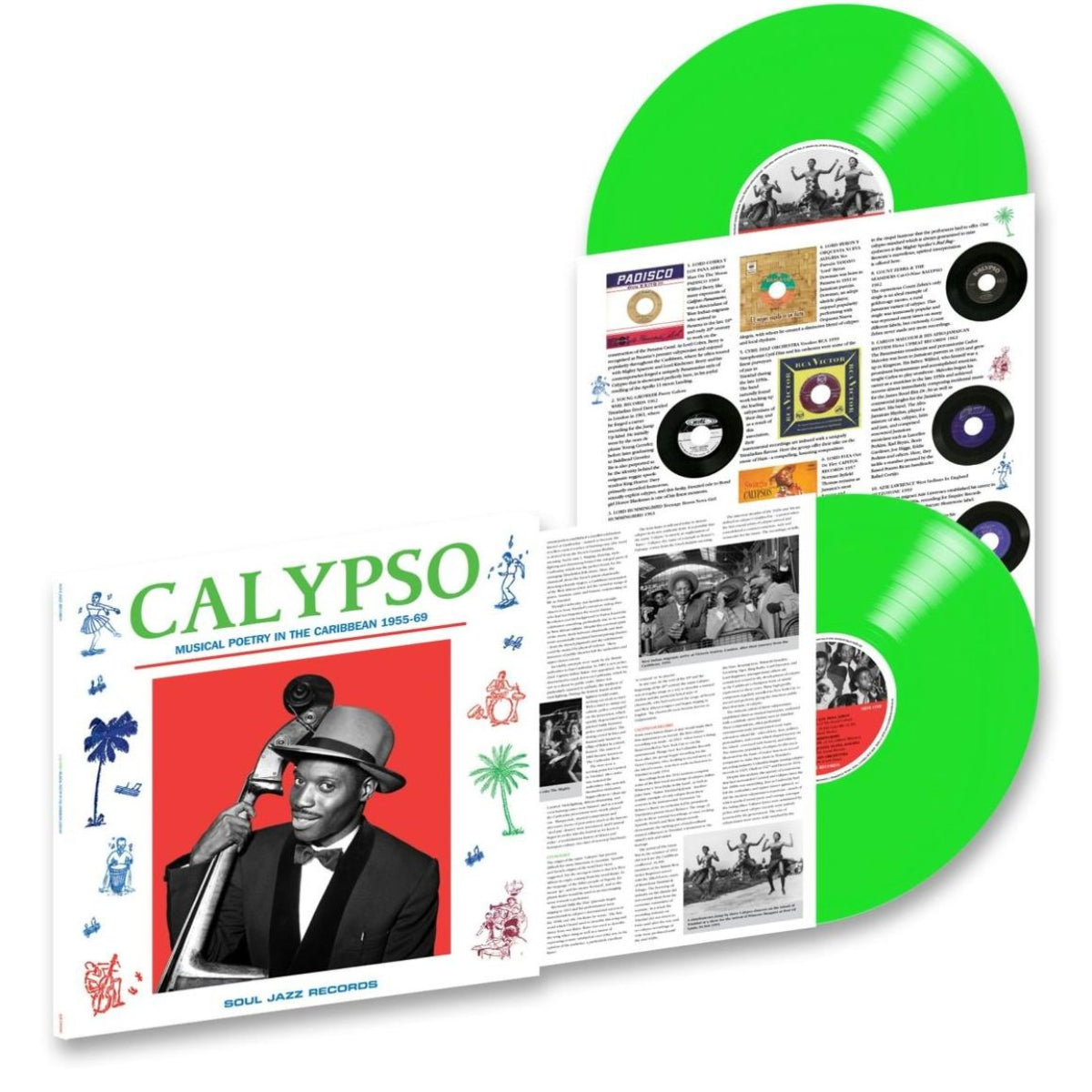 Various Artists: Calypso - Musical Poetry In The Caribbean 1955-69 (Coloured Vinyl 2xLP)