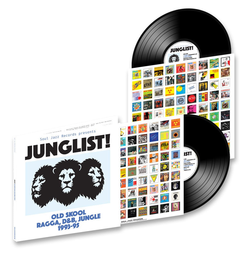 Pre-Order 23/01/26 - Various Artists: Soul Jazz Records Presents Junglist! Old Skool Ragga, D&B, Jungle 1993-95 (Vinyl 2xLP)