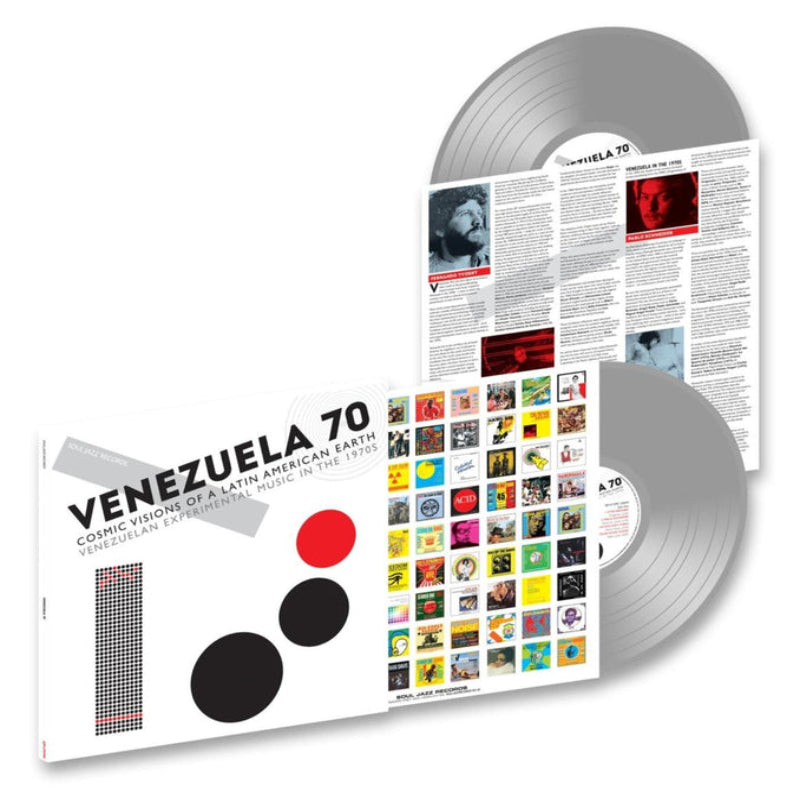 Various Artists: Venezuela 70 - Cosmic Visions Of A Latin American Earth - Venezuelan Experimental Music In The 1970s (Coloured Vinyl 2xLP)