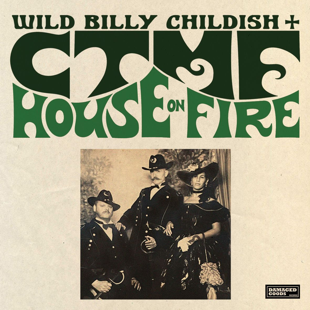 Pre-Order 27/03/26 - Wild Billy Childish & CTMF: House On Fire (Vinyl LP)