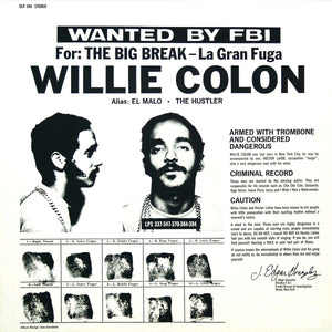 Colón, Willie: La Gran Fuga (Vinyl LP)