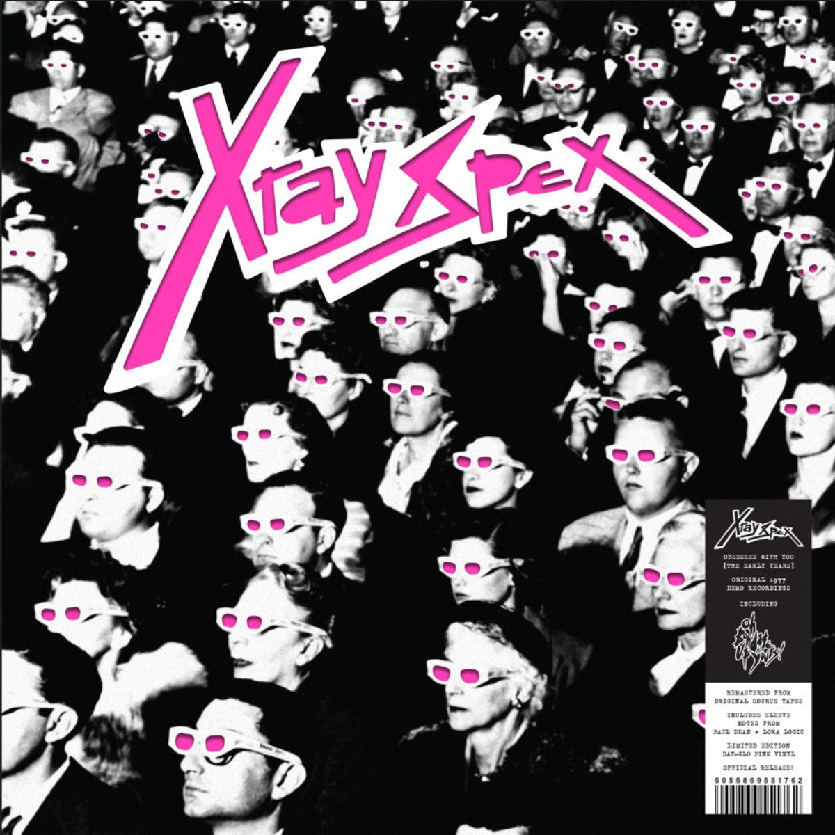 Pre-Order 22/05/26 - X-Ray Spex: Obsessed With You - The Early Years - Neon Pink (Coloured Vinyl LP)