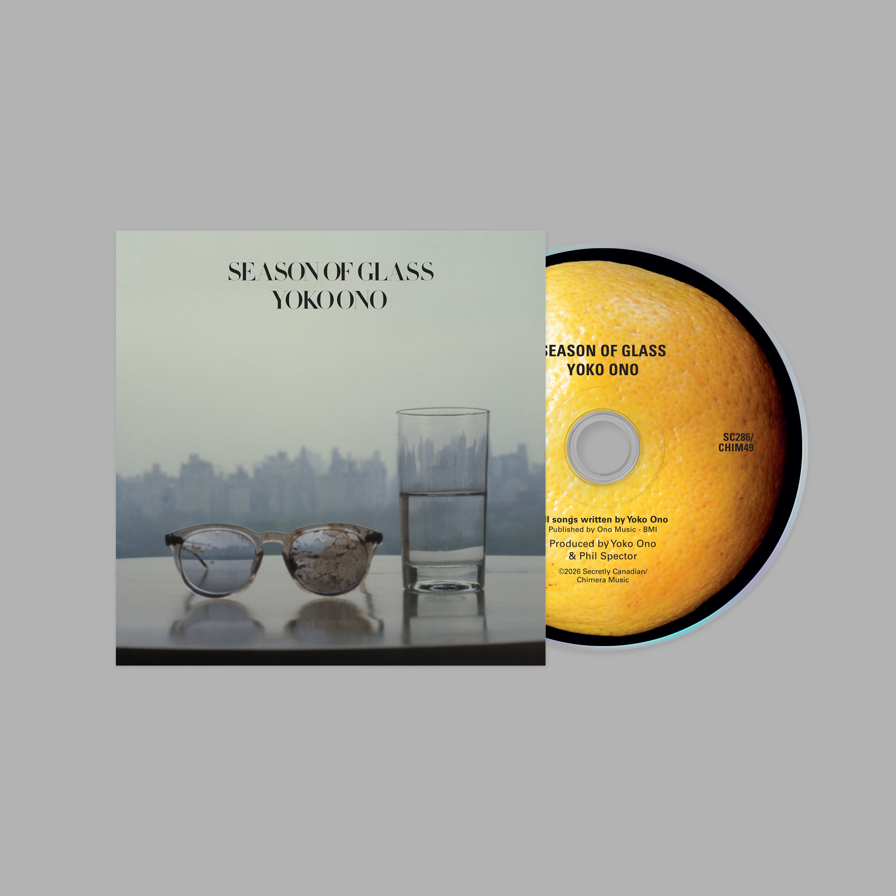 Pre-Order 17/07/26 - Ono, Yoko: Season Of Glass (CD)
