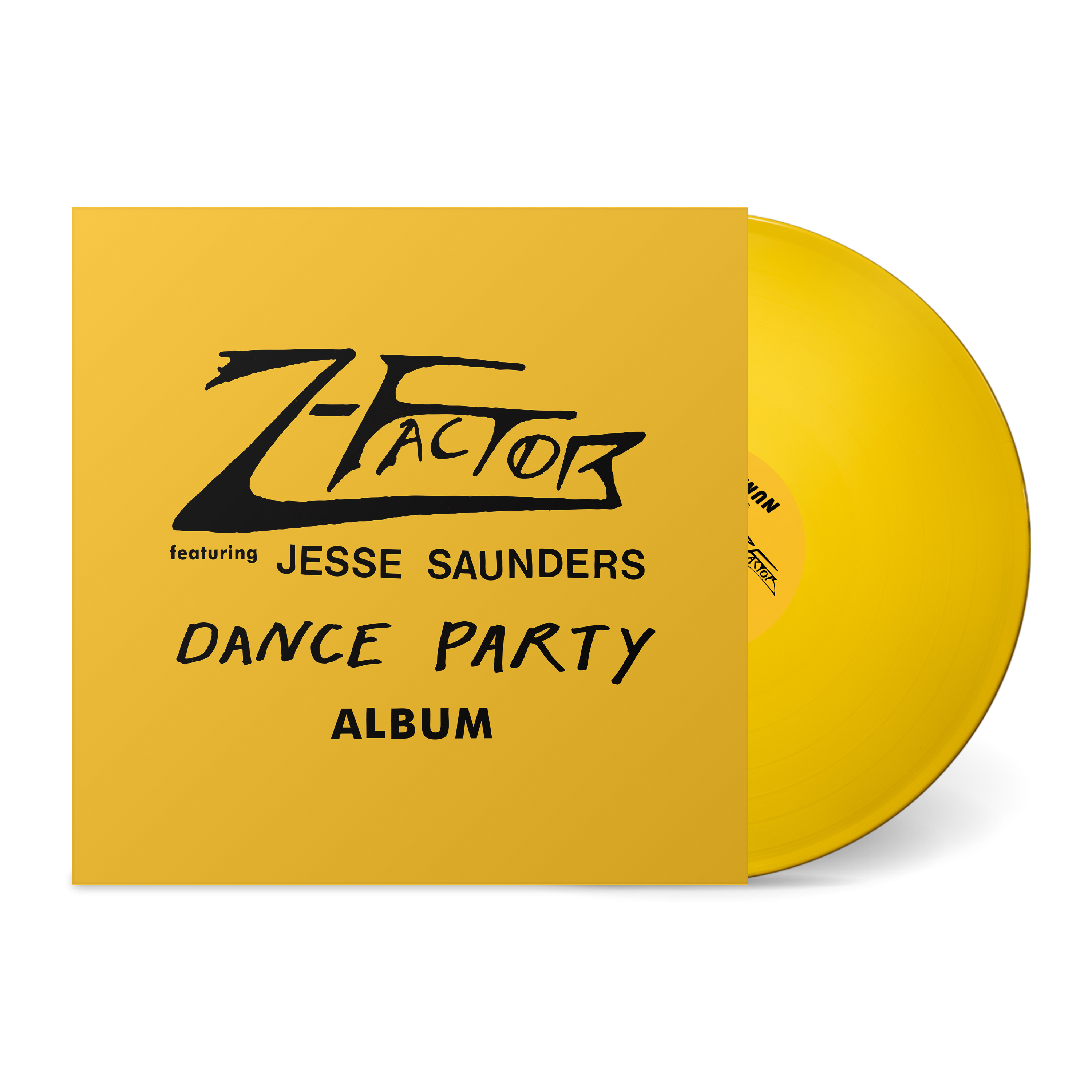 Pre-Order 16/10/26 - Z-Factor Featuring Jesse Saunders: Dance Party Album (Coloured Vinyl LP)