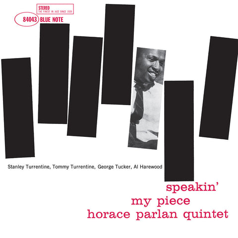 Horace Parlan Quintet: Speakin' My Piece (Vinyl LP)