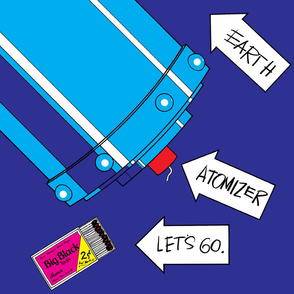 【希少USオリジナルLP】 Big Black – Atomizer レコード Big Black: Atomizer (Vinyl LP) | Freebird Records