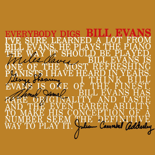 Evans, Bill: Everybody Digs Bill Evans (Vinyl LP)
