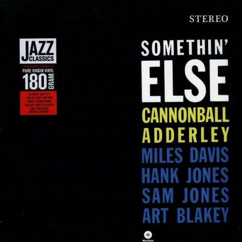Adderley, Cannonball: Somethin' Else (Vinyl LP)