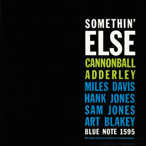 Adderley, Cannonball: Somethin' Else (Vinyl LP)