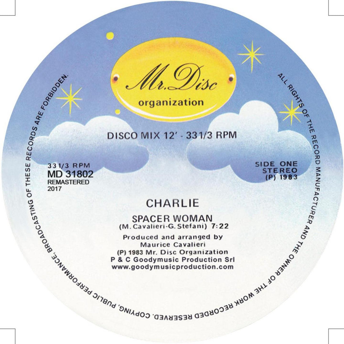 Charlie: Spacer Woman (Vinyl 12")