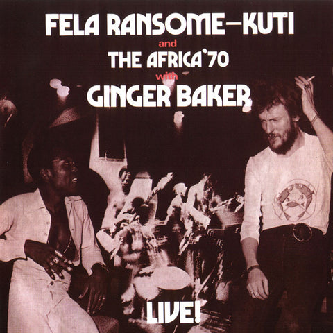 Kuti, Fela With Ginger Baker: Live! (Vinyl 2xLP)