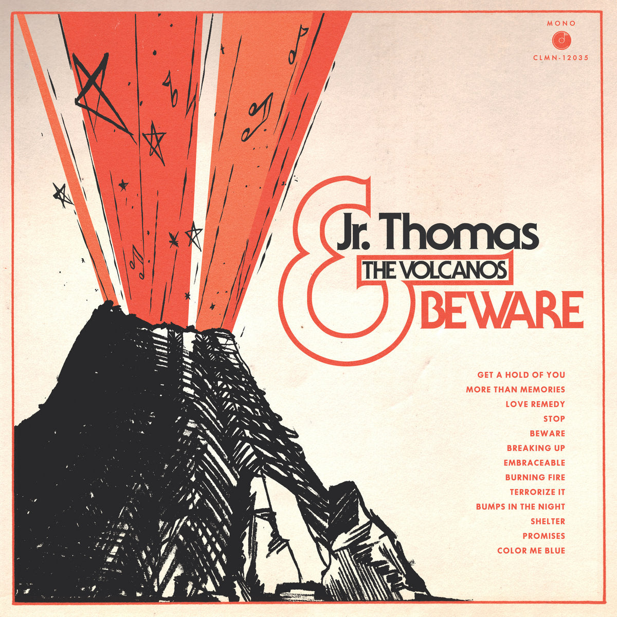 Thomas, Jr. & The Volcanos: Beware (Coloured Vinyl LP)