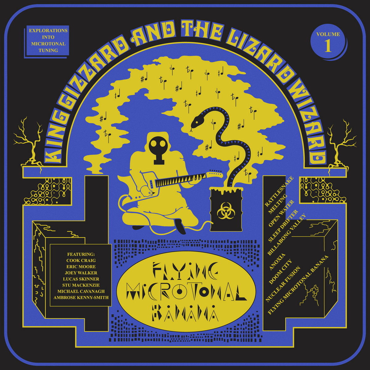 King Gizzard And The Lizard Wizard: Flying Microtonal Banana (Explorations Into Microtonal Tuning Volume 1) (Vinyl LP)